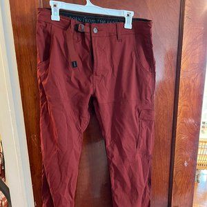 Men's Prana Strech Fit Zion Slim Pant II 34Wx32L